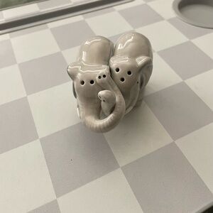 Hugging Elephant Salt and Pepper Shakers